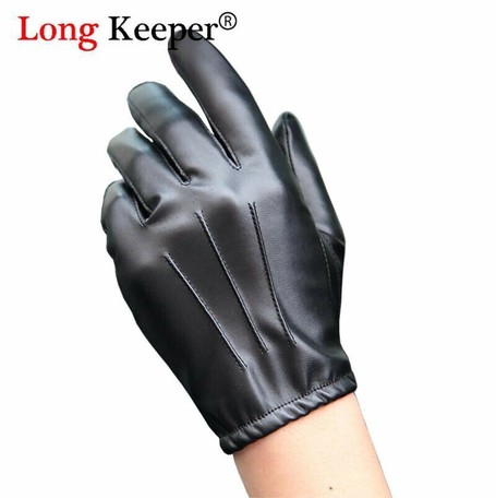 Mens formal leather gloves