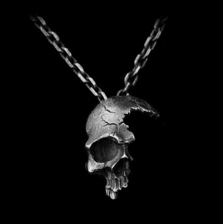 skull necklace jewelry