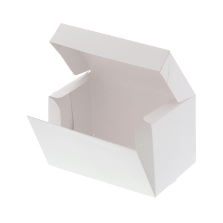 サイドオープンケーキ箱 2号 白 ポケット付の商品ページ 卸 仕入れサイト スーパーデリバリー