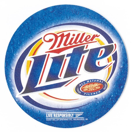 Miller Lite ミラーライト ビール 紙 コースター アメリカン雑貨の商品ページ 卸 仕入れサイト スーパーデリバリー