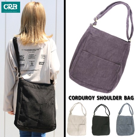 corduroy shoulder bag