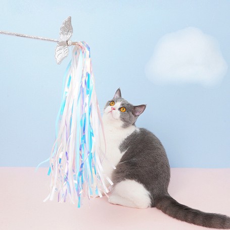 新作 猫玩具 猫じゃらし 天使じゃらしの商品ページ 卸 仕入れサイト スーパーデリバリー