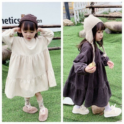 Kids Girls Corduroy Long Sleeve One Piece Dress Import Japanese Products At Wholesale Prices Super Delivery Kids Girls Corduroy Long Sleeve One Piece Dress Import Japanese Products At Wholesale Prices Super Delivery