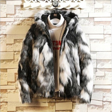 men's designer fur parka