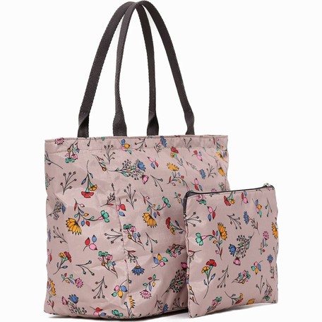 Lesportsac レスポートサック トートバッグ Small Everygirl Tote Snowdropsの商品ページ 卸 仕入れサイト スーパーデリバリー