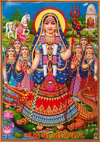 約70cm 約50cm 大判インドのヒンドゥー神様ポスター ガンガー女神の商品ページ 卸 仕入れサイト スーパーデリバリー