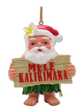 ハワイ直送 クリスマス オーナメント メレ カリキマカ サンタ の商品ページ 卸 仕入れサイト スーパーデリバリー