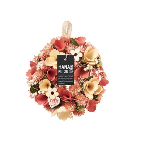 Flower Feng Shui Wreath Pink Import Japanese Products At Wholesale Prices Super Delivery