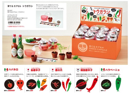 栽培セット 育てるカプセルの商品ページ 卸 仕入れサイト スーパーデリバリー