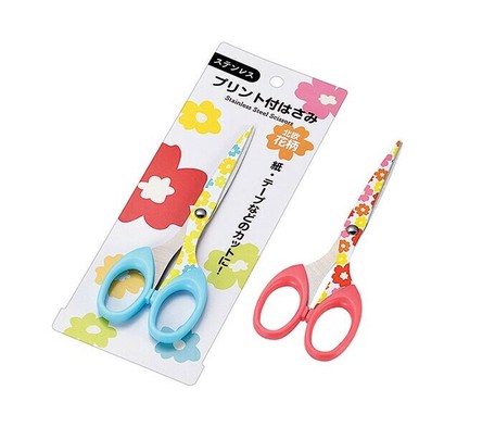ステンレス プリント付はさみ 北欧花柄 約160 59mm まとめ買い10点 の商品ページ 卸 仕入れサイト スーパーデリバリー