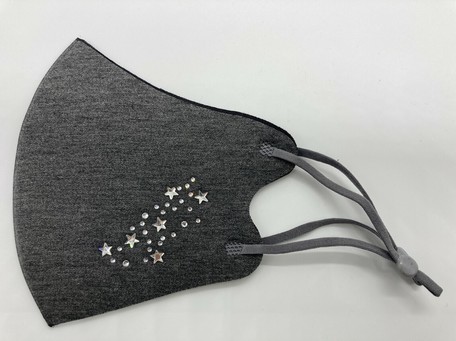 洗えるラインストーンマスク 柄 星 グレー の商品ページ 卸 仕入れサイト スーパーデリバリー 洗えるラインストーンマスク 柄 星 グレー の商品ページ 卸 仕入れサイト スーパーデリバリー