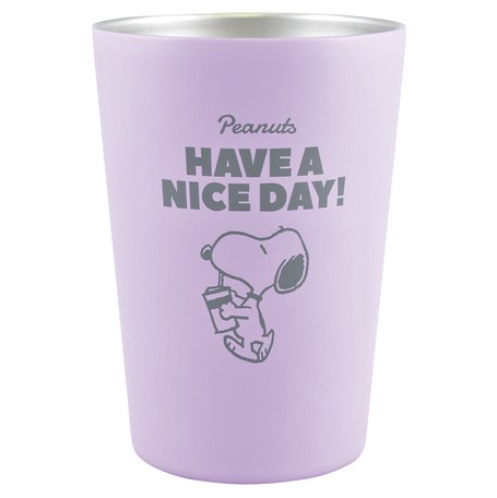 21新作 Peanuts スヌーピー ステンレスタンブラー Have A Nice Day Puの商品ページ 卸 仕入れサイト スーパーデリバリー