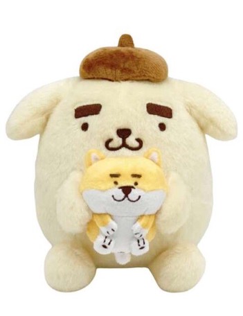 berømt flare rille POM POM PURIN" "Shibanban" Shibainu Plush Toy Size S Sanrio | Import  Japanese products at wholesale prices - SUPER DELIVERY
