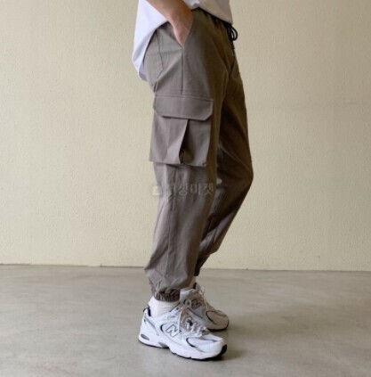 white linen cargo pants