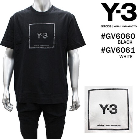 総合ランキング1位 Y 3 T Shirt Logo Square Bianca ロゴ白tシャツ ふるさと納税 Tnnurdu Com