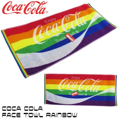 コカコーラ フェイス タオル レインボー の商品ページ 卸 仕入れサイト スーパーデリバリー