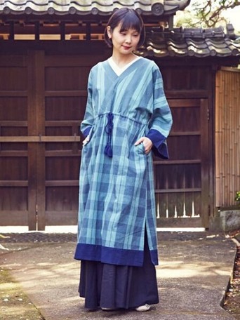Benkei Checkered Pattern One Piece Dress Import Japanese Products At Wholesale Prices Super Delivery