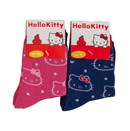 春夏新作 サンリオ子供靴下 キッズソックス Hello Kitty ハローキティ クルーの商品ページ 卸 仕入れサイト スーパーデリバリー