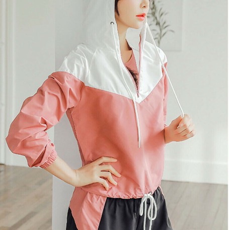 coral hoody