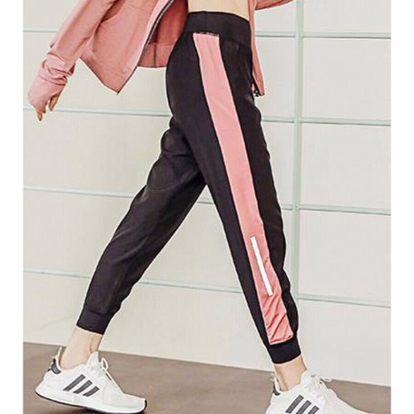 Sportswear Ladies Line Pants Pink