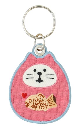 開運刺繍キーホルダー おめで鯛焼き猫だるまの商品ページ 卸 仕入れサイト スーパーデリバリー 開運刺繍キーホルダー おめで鯛焼き猫だるまの商品ページ 卸 仕入れサイト スーパーデリバリー