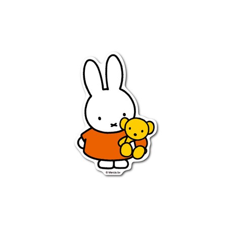 Miffy ミッフィー くまちゃん キャラクターステッカー 絵本 イラスト かわいい こども うさぎ 人気 Mif003の商品ページ 卸 仕入れサイト スーパーデリバリー