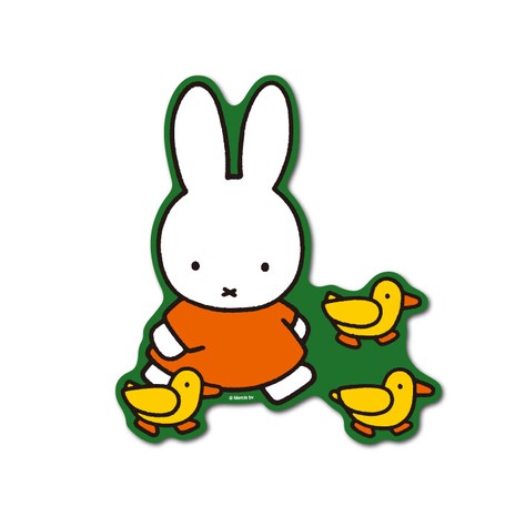 Miffy ミッフィー ウォールステッカー あひる キャラクター 絵本 イラスト かわいい うさぎ Mif018の商品ページ 卸 仕入れサイト スーパーデリバリー