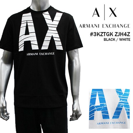 Ax アルマーニエクスチェンジ メンズ T シャツ 2colorの商品ページ 卸 仕入れサイト スーパーデリバリー