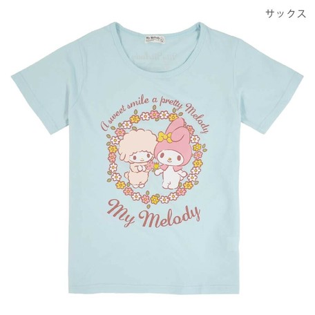 マイメロディ Tシャツ 半袖 キャラクター グッズ S M L ピンク ホワイト サックス レディース 大人の商品ページ 卸 仕入れサイト スーパーデリバリー