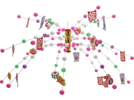 日本製 イラスト餅花センター 正月飾り 店舗装飾 の商品ページ 卸 仕入れサイト スーパーデリバリー