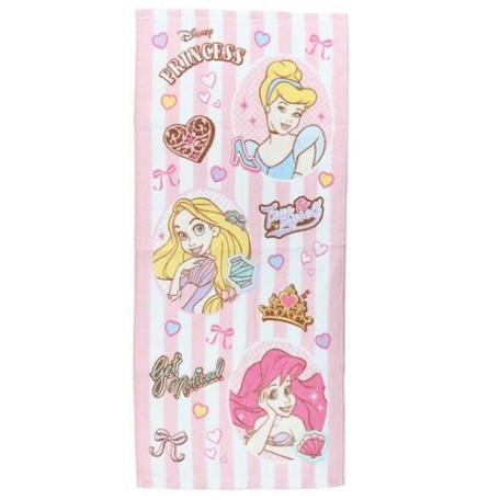 フェイスタオル ディズニープリンセス プリントロングタオル グロリアスの商品ページ 卸 仕入れサイト スーパーデリバリー