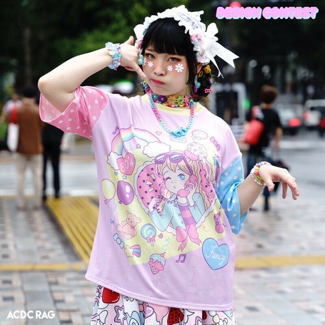 80 S Fancy Tシャツ 原宿系 ポップ ファンシー キュート ゆめかわいい かわいいの商品ページ 卸 仕入れサイト スーパーデリバリー