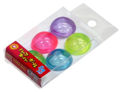 ぺこっと押してピョンッととぶ ハーフスーパーボール 5個入の商品ページ 卸 仕入れサイト スーパーデリバリー ぺこっと押してピョンッととぶ ハーフスーパーボール 5個入の商品ページ 卸 仕入れサイト スーパーデリバリー
