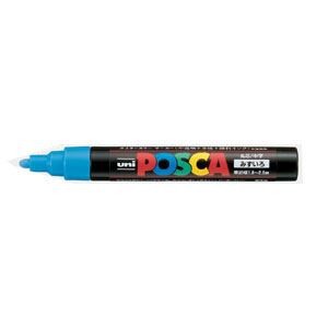Uni Posca Paint Marker PC-3M Black 3 Pens Pack Japan Import 