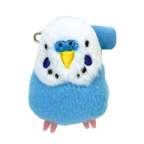 blue parakeet plush