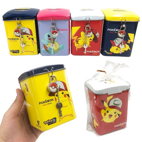 1 Set Pokemon Attached Bank 4 Kinds Piggy Bank Import Japanese Products At Wholesale Prices Super Delivery