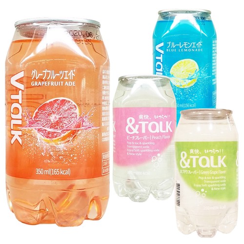 賞味期限間近のため特価 韓国ドリンク Vtalk Talk 透明缶 ジュースの商品ページ 卸 仕入れサイト スーパーデリバリー