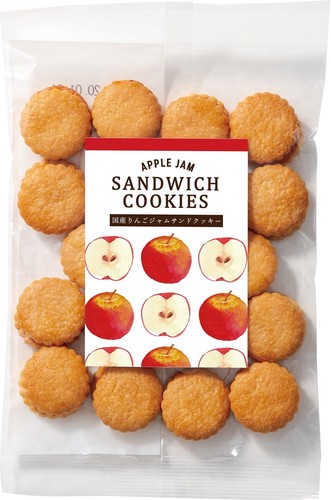 国産りんごジャムサンドクッキーの商品ページ 卸 仕入れサイト スーパーデリバリー