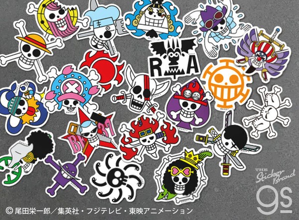 ONEPIECE J-World グランドフィナーレ 日替わりステッカー ルフィ ワンピースステッカー ルフィ海賊旗 ダイカットステッカー ONE