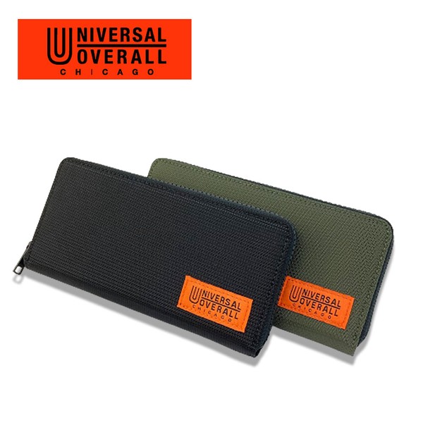 UNIVERSAL OVERALL ラウンドジップロングウォレット / ファッション バッグ・財布 長財布