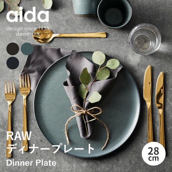 aida アイーダ RAW ディナープレート 28cm プレート お皿 食器