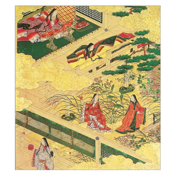 ミニ色紙〈重文 源氏物語絵色紙帖 野分〉土佐光吉の商品ページ｜卸・仕入れサイト【スーパーデリバリー】