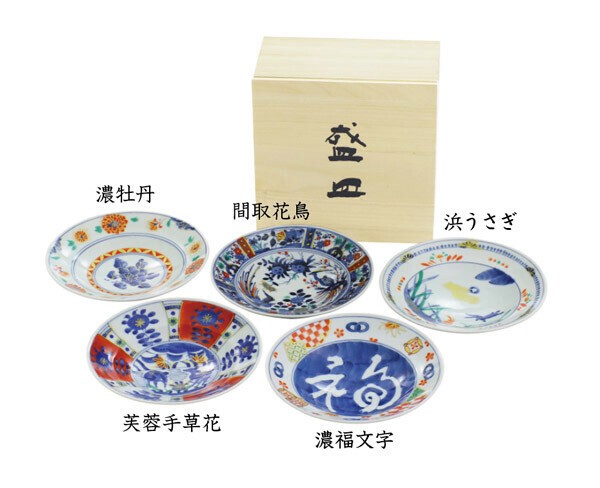Mino ware Main Plate Gift Assortment | Import Japanese