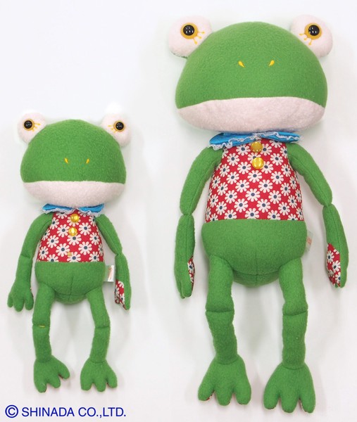 Soft Toy Frog Retro  Import Japanese products at wholesale prices