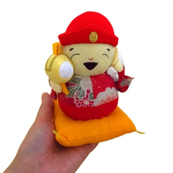 お買い得価格】【数量限定】10cmぬいぐるみ 七福神 大黒天