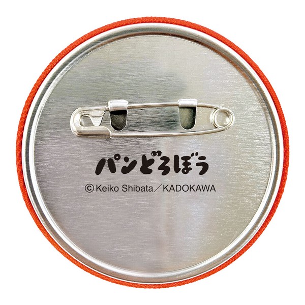 10月下旬入荷 パンどろぼう 刺繍缶バッジ パンどろぼう 12個入BOX