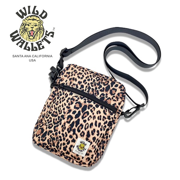 WILD WALLETS Leopard柄 ショルダーバッグ / ファッション バッグ・財布