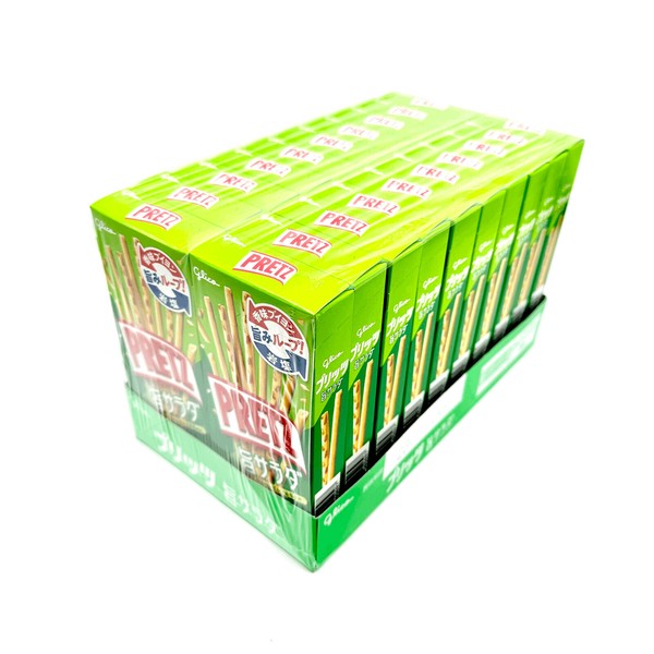 ゆめ　】　お菓子　プリッツ　旨サラダ　✕８０箱　まとめ売り グリコ プリッツ 旨サラダ 箱入 （10個入）お菓子 スナック