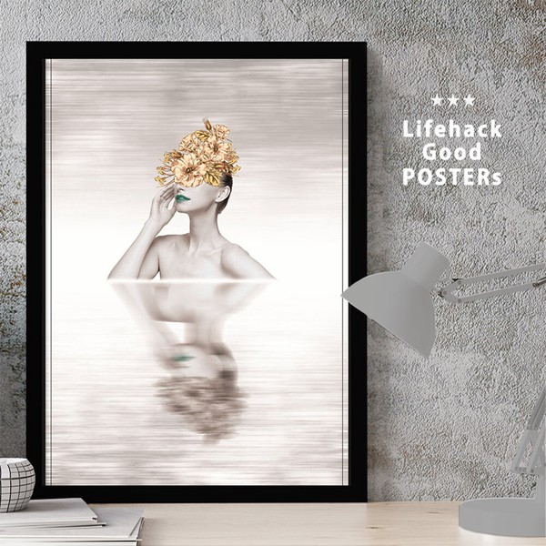 LIFEHACK/wom93 アートポスター A3 A4 アートプリント 高級印画紙 / 家具・インテリア インテリアアート
