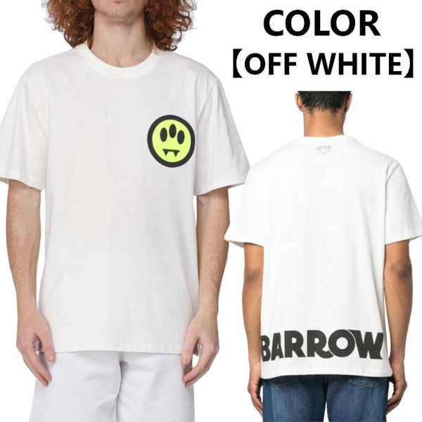 BARROW (バロー) 半袖Tシャツ 4色 #34107 / ファッション メンズアパレル トップス Tシャツ・カットソー
